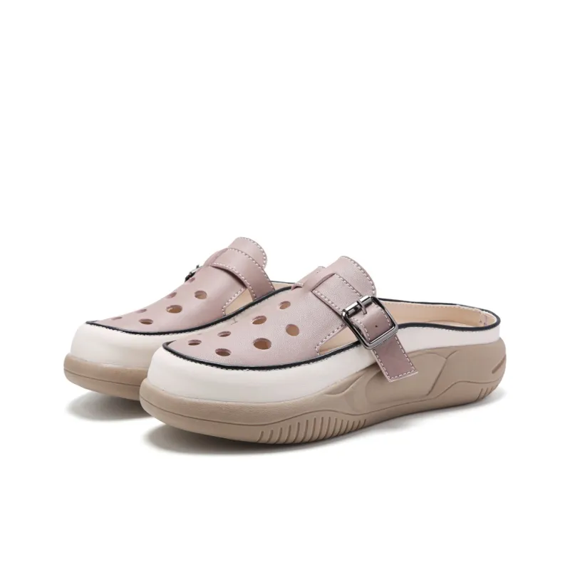 Reivanti Wrap-toe Slippers Women's Rice Light Purple-2