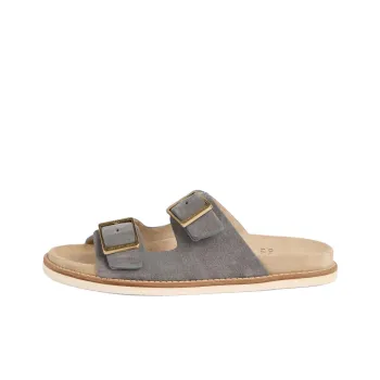 Brunello Cucinelli Double Buckle Fastened Open Toe Slides