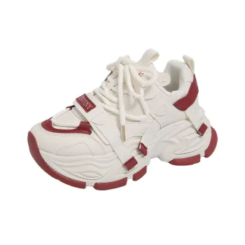 GEJIANI Wear Resistant Height Increasing Low Top Chunky Sneakers Women's