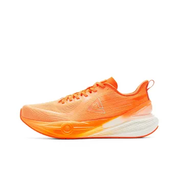 PEAK Cushioned Slip Resistant Abrasion Resistant Low Top Training Running Shoes Men's Flame Tangerine