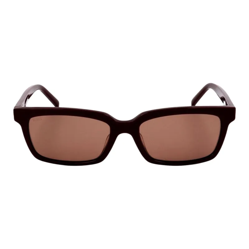 TOD'S Acetate Rectangular Sunglasses Women's Black-1