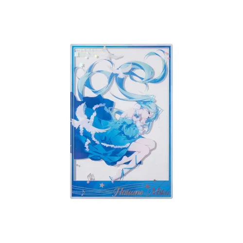 MOEYU Hatsune Miku Dreamy Scene Transparent Card Acrylic Stands