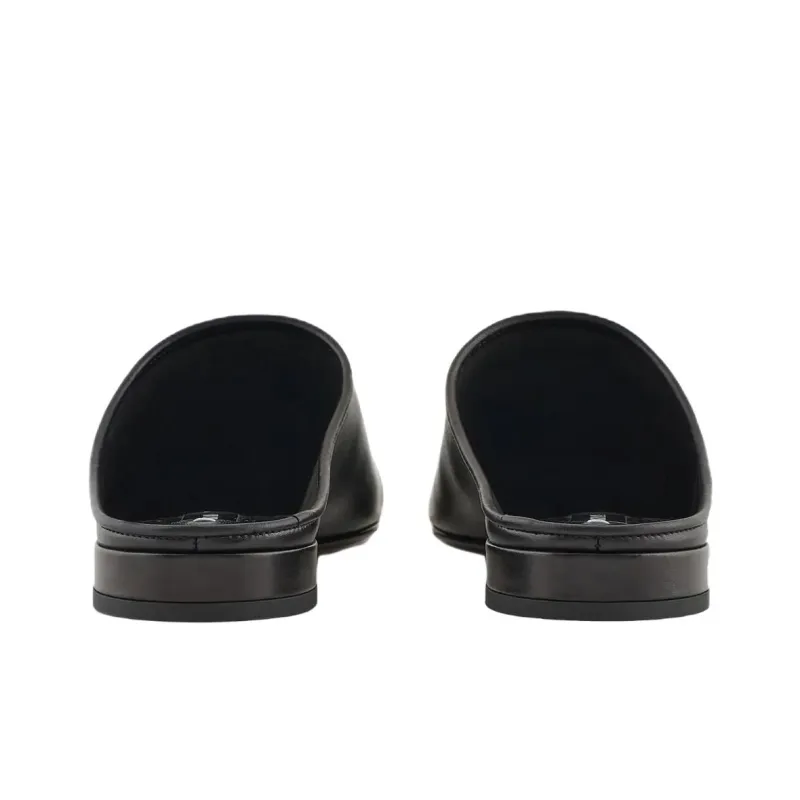 AMANI Odor Resistant Closed Toe Slippers Women's Black-5