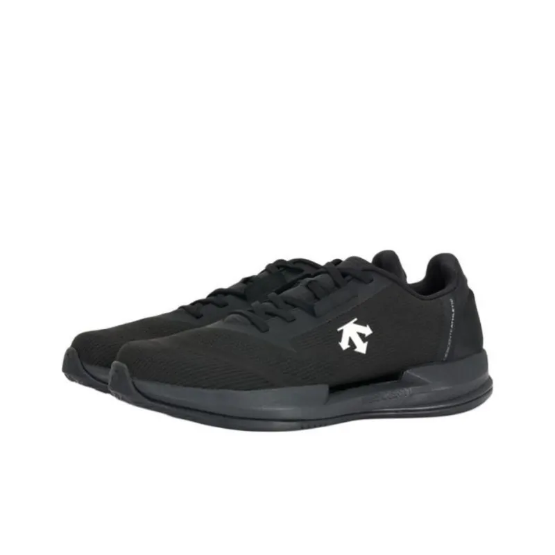 DESCENTE TRAINING Breathable Support Low Top Training Shoes Men's Black-1