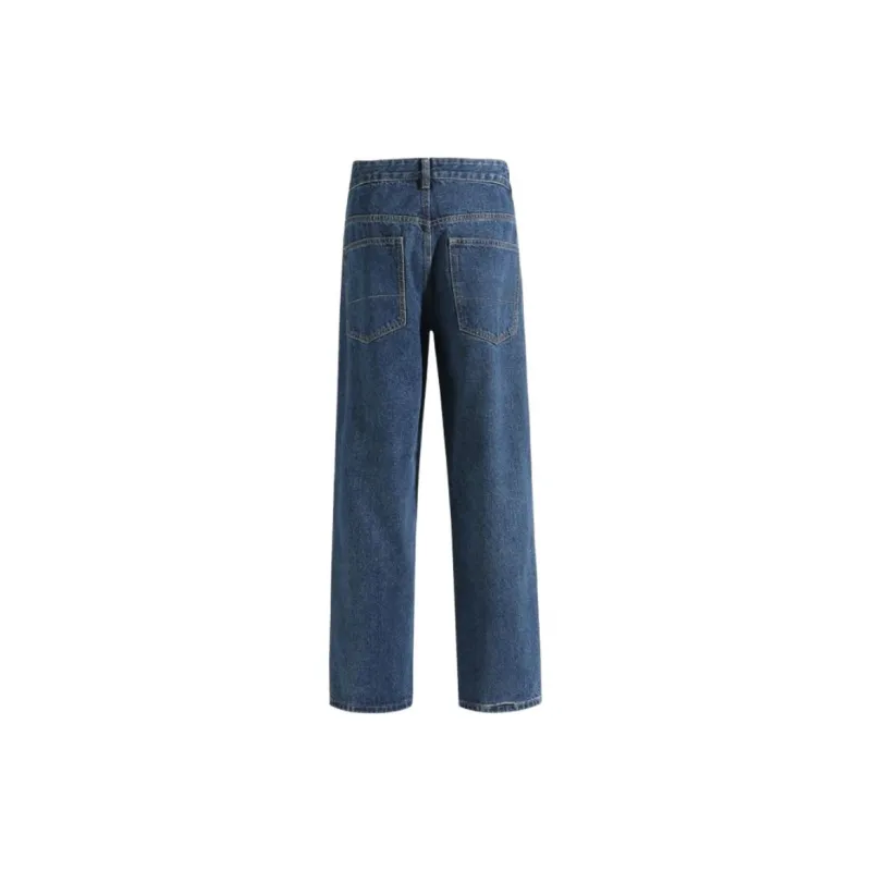 SONGS ALONG Jeans Unisex Blue-1