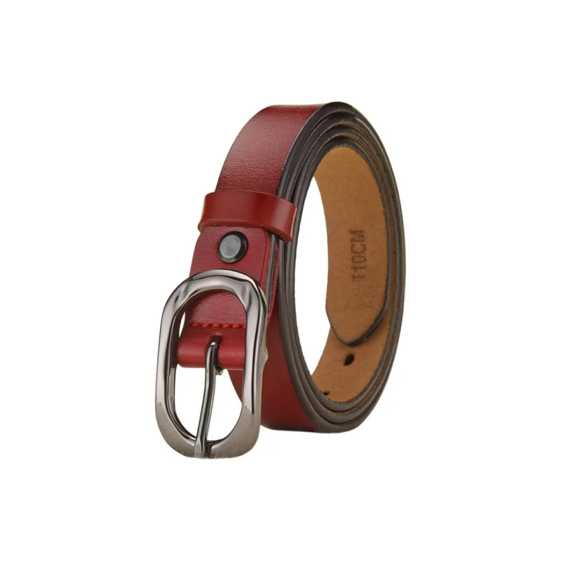 Yamaichi Maru Cow Leather Leather Belts Women's 2.5 Cm-3