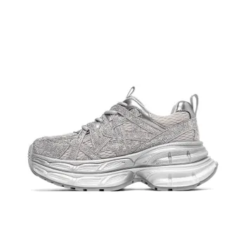 Lee Cooper Anti Slip Wear Resistant Breathable Lightweight Height Increasing Low Top Chunky Sneakers Women's