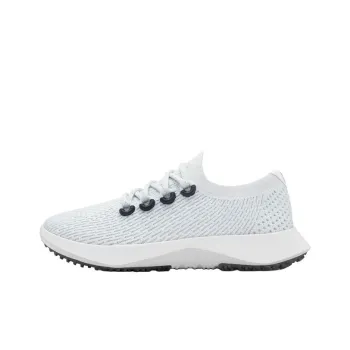 Allbirds Tree Dasher Low Top Casual Shoes Women's Polar White