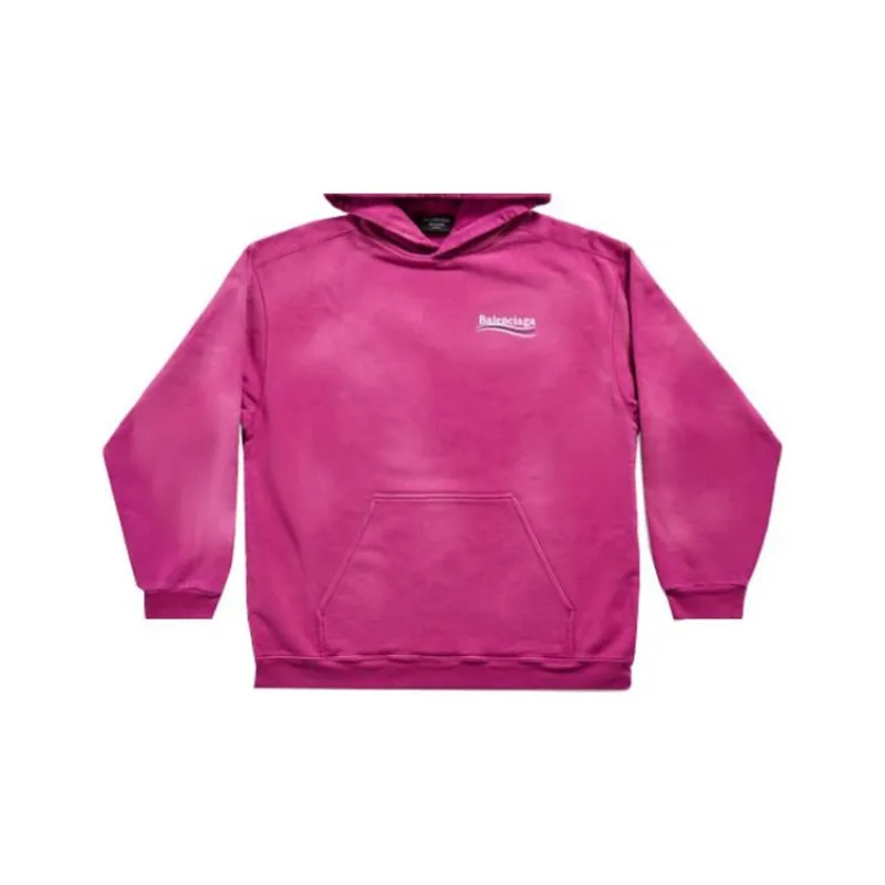 Balenciaga Sweatshirt Regular Fit Men's Rose Red-3