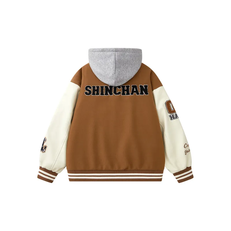 Crayon Shinchan Baseball Jacket Unisex-8