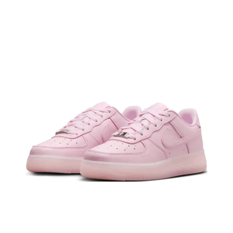 Drake NOCTA x Nike Air Force 1 Anti Slip Wear Resistant Low Top Kids Lifestyle Shoes Pink Unisex-4