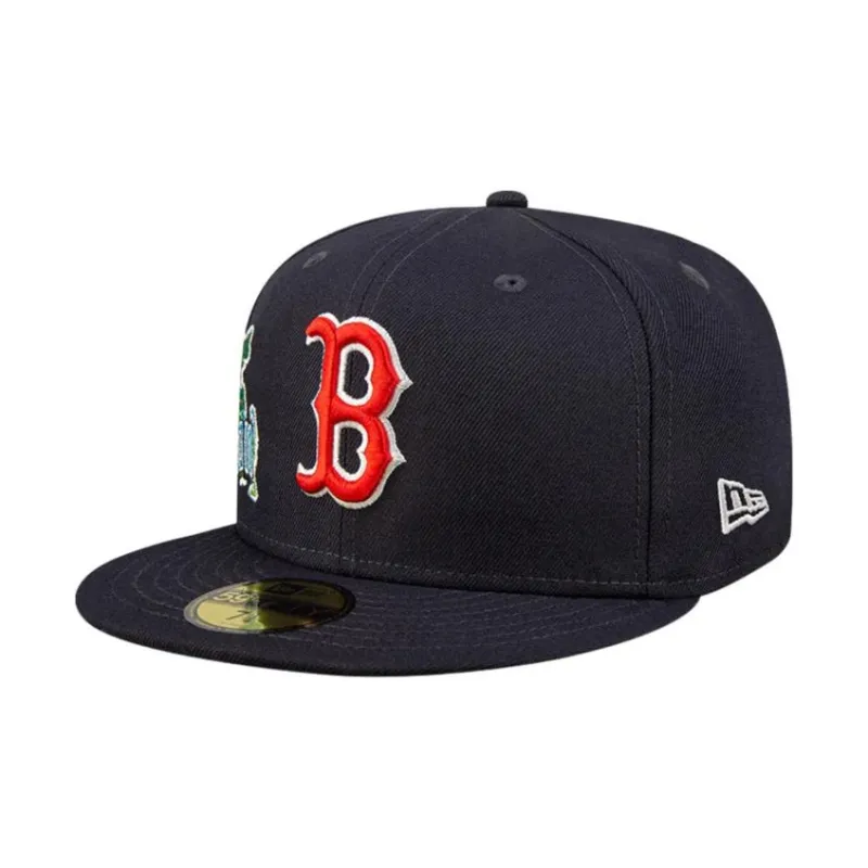 New Era Polyester Baseball Caps Men's Black-2
