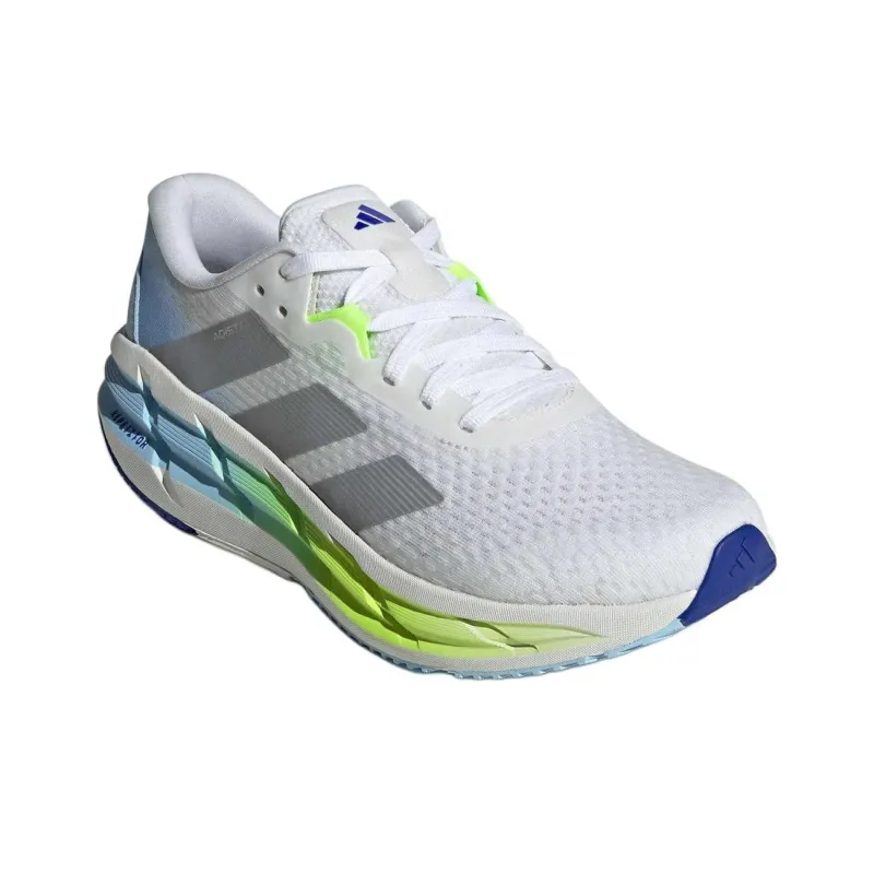 Adidas ADISTAR 3 Anti-Slip Wear-Resistant Low-Top Casual Running Shoes Men's White-2