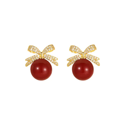 Rhymes Gold Plated Copper Clip On Earrings Women's