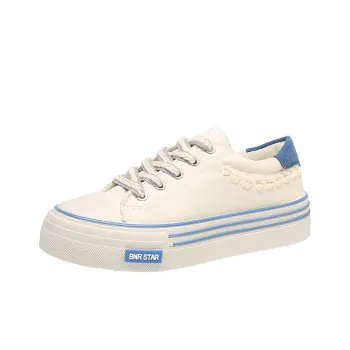 Puppytown Breathable And Wear resistant Low Top Canvas Shoes Women's
