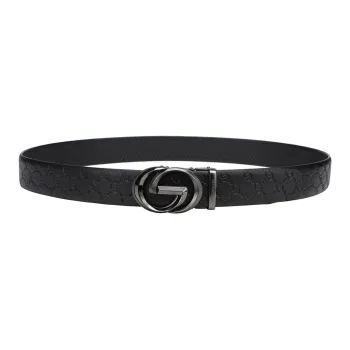 SEPTWOLVES Cow Leather Leather Belts Men's Width 3.5CM