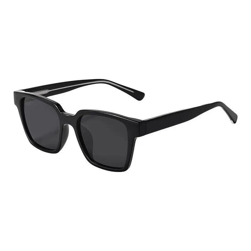 Sagawa Plate Frame TR/Memory Plastic Square Sunglasses Unisex-2