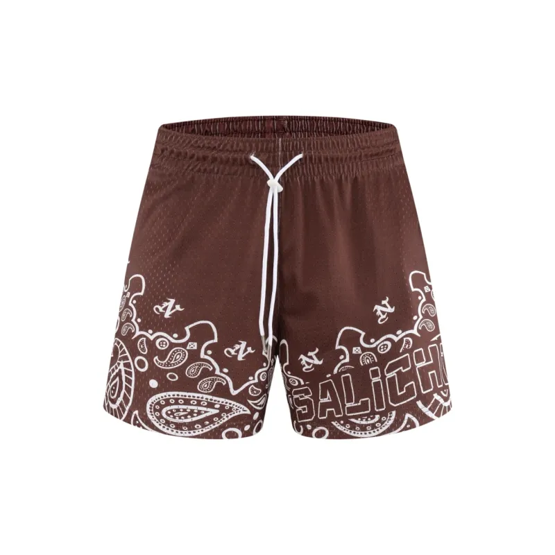 SALICHI Sports Shorts Unisex Green-15