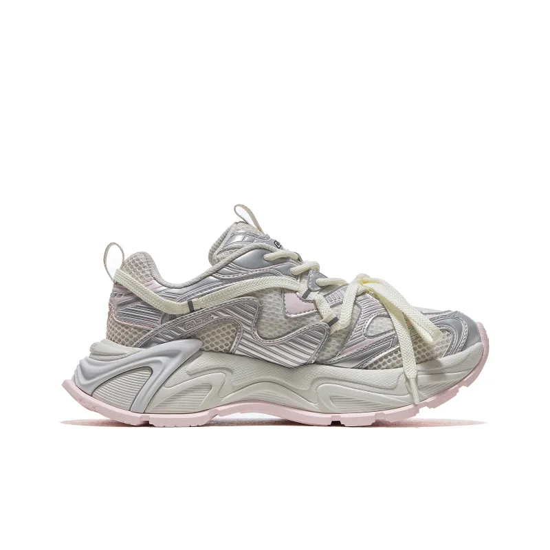 CAMEL Breathable Slip-Resistant Cushioning Low-Top Chunky Sneakers Women's-1