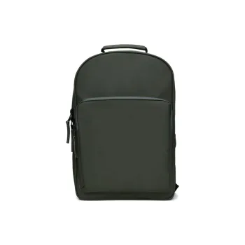 Rains Solid Color Backpack Large Size Unisex Green