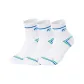3 Pack (White/Sea Blue)