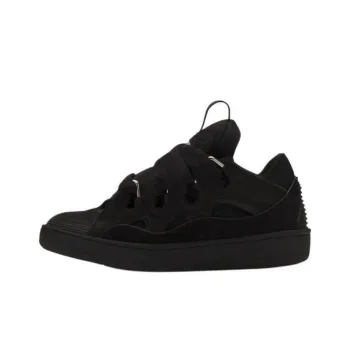 Lanvin Curb Low Top Skateboard Shoes Unisex Black