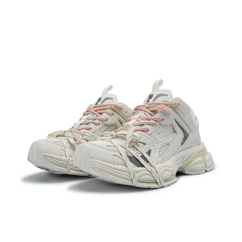 K WANG Height Increasing Wear Resistant Slip Resistant Low Top Chunky Sneakers Unisex-3