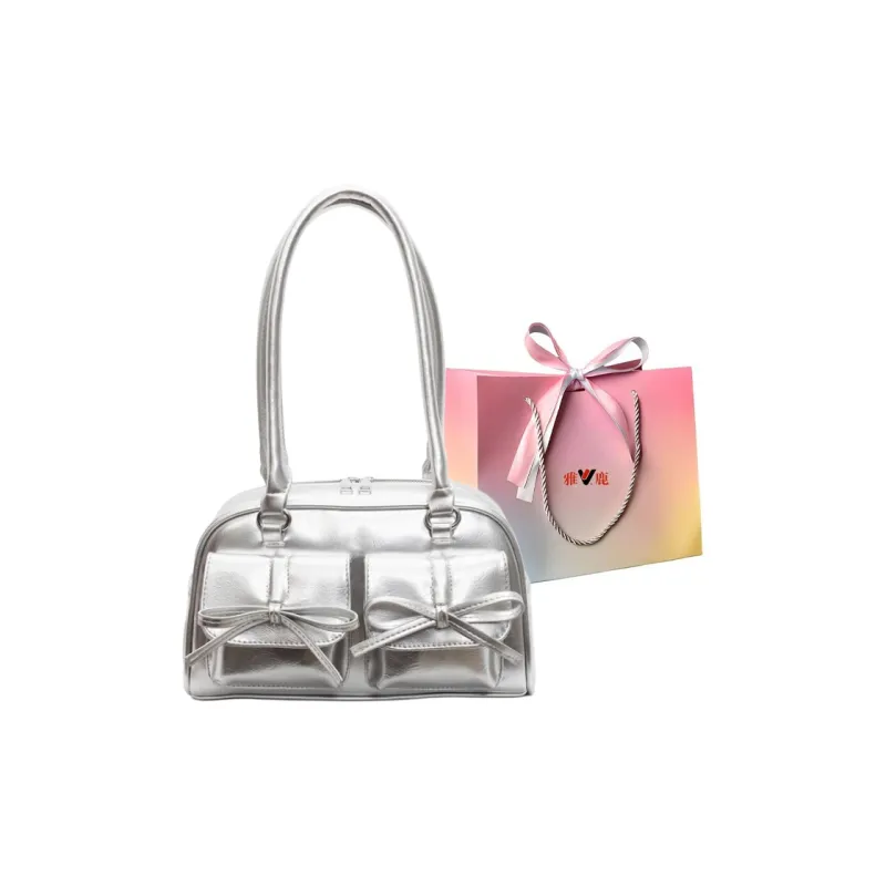 Yalu PU Bowling Bag, Shoulder Bag Women's Multicolor-25