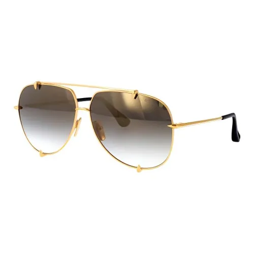 DITA Metal Aviator Sunglasses Men's Gold