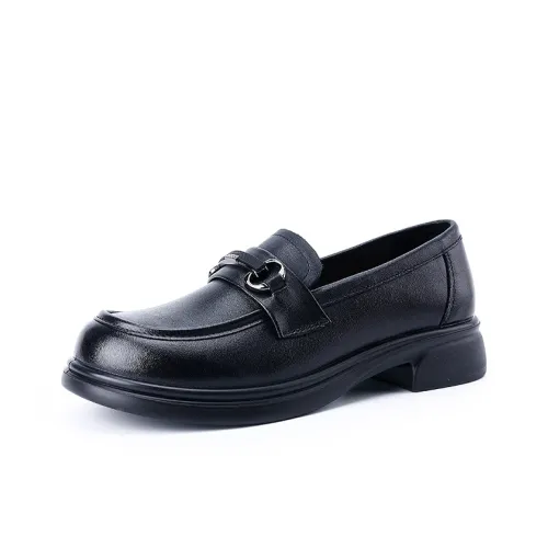 Spider King Loafers Women's Black