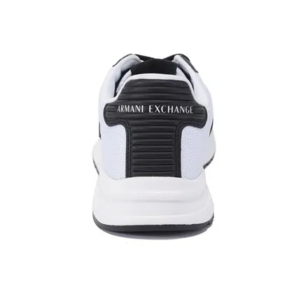 ARMANI EXCHANGEAE Low Top Casual Shoes Men's White Black-3