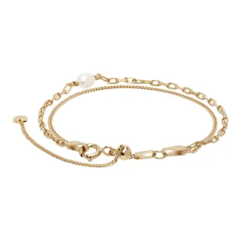 Maria Black Freshwater Pearl Bracelets Women's Gold