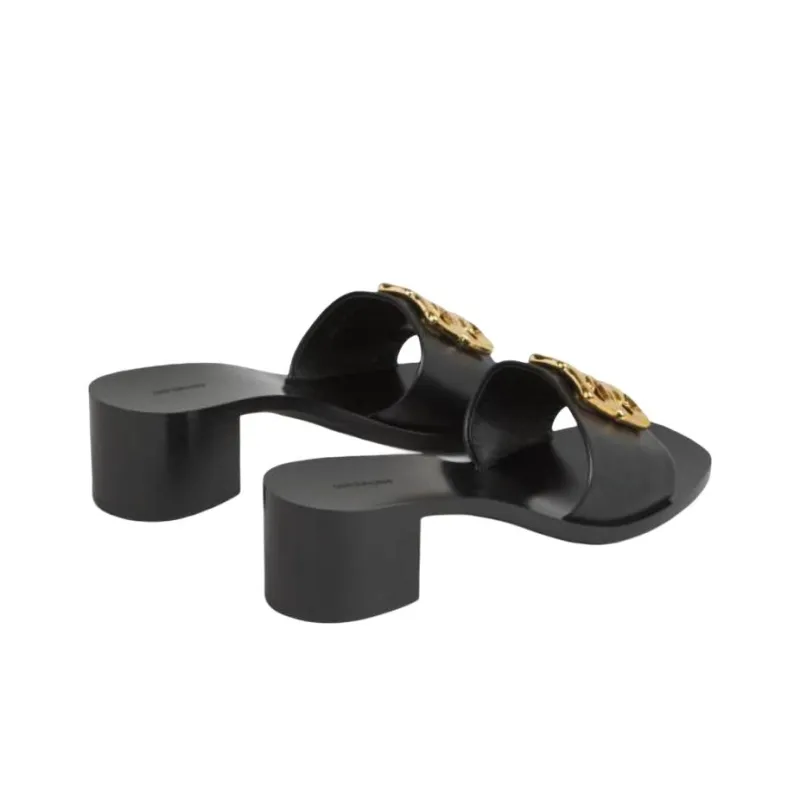 Givenchy Slide Slippers 5cm Women's Black-3