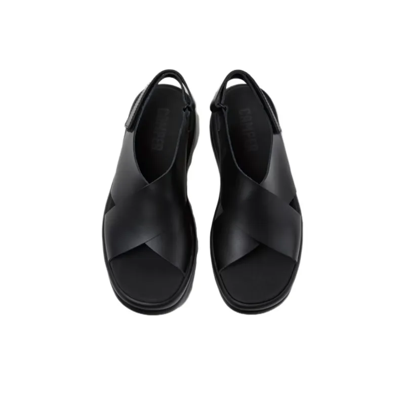 CAMPER Pelotas Flota Up Strap Sandals 5.1cm Women's Black-1