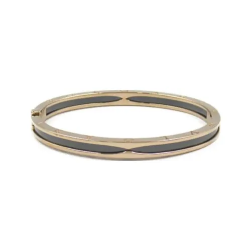 BVLGARI 2010s 18K Rose Gold B.zero1 Bracelet