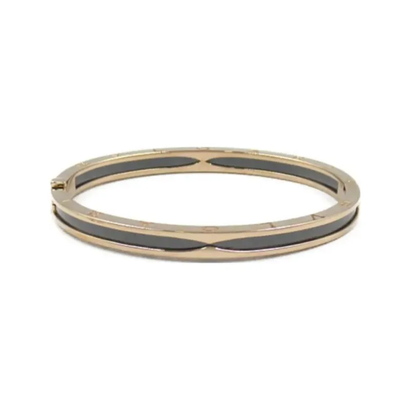BVLGARI Pre Owned 2010s 18K Rose Gold B.zero1 Bracelet-0