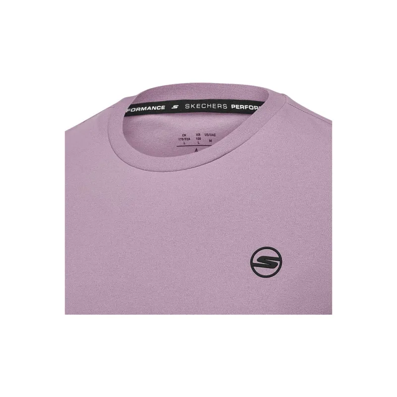 Skechers Sports Lifestyle Collection GODRI T Shirt Men's Ripe Grape Purple-2