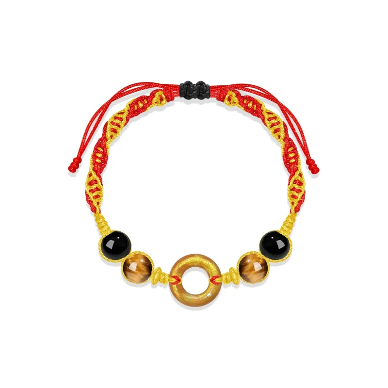 Cuz Strange Intention Glass Cat Eye Bracelets Unisex-0
