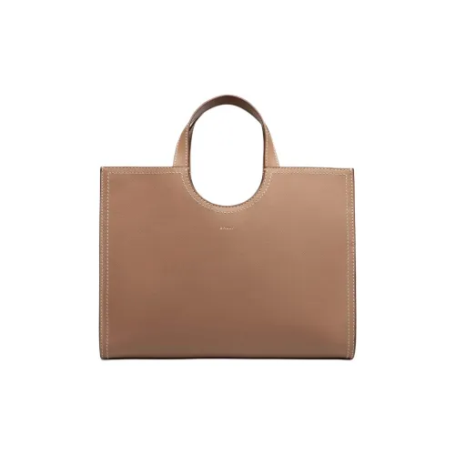 BALLY Cow Leather EASY BALLY Tote Bag, Shopping Bag, Handbag Women's Light Umber