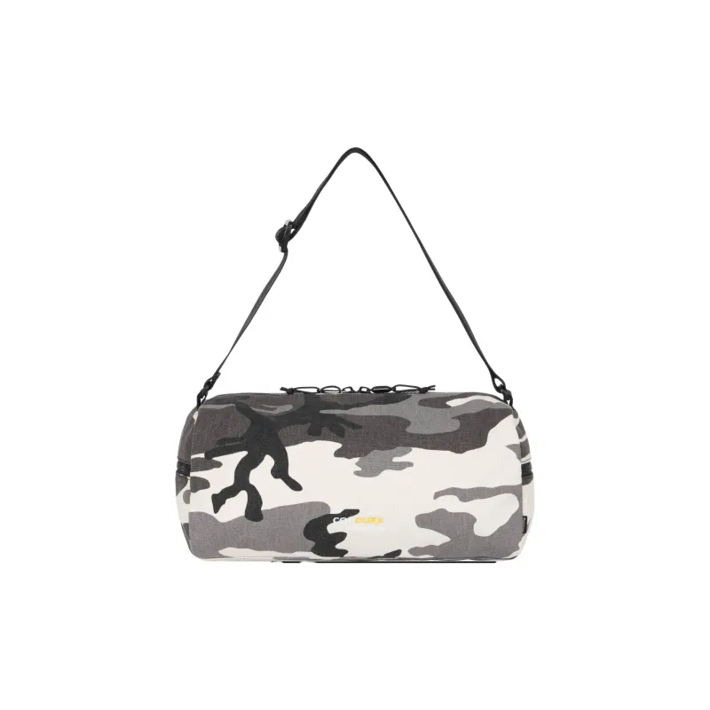 Supreme Cotton Blend Canvas Travel Bag 11L Unisex Snow Camouflage-2