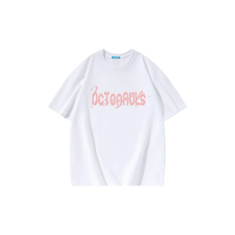 Small Columns Under The Sea T-Shirt Unisex White-1