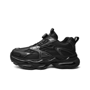 HANG TEN Cushioned Anti Slip Wear Resistant Lightweight Height Increasing Low Top Chunky Sneakers Men's