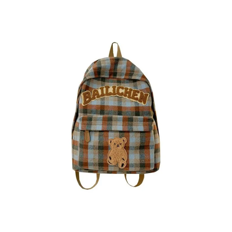 S.REPHEN Woolen Backpack Regular Unisex Multicolor-7