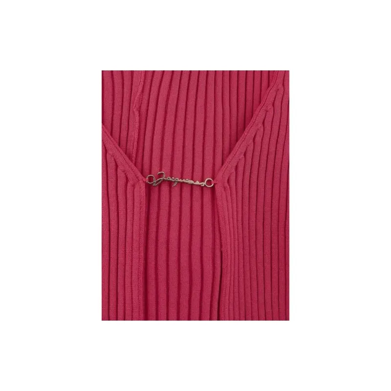 Jacquemus Pralù Cropped Knitted Cardigan-2