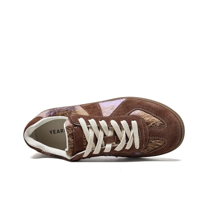 YEARCON Low-Top Skateboard Shoes Women's-6