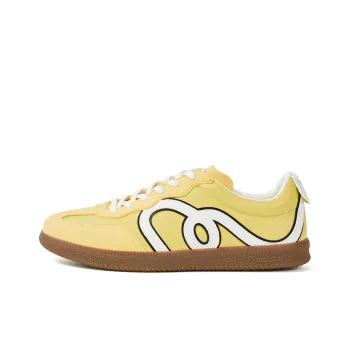 MOOD LIKE ME Low Top Cat Step German Army Trainers Skateboard Shoes Unisex Daisy Yellow