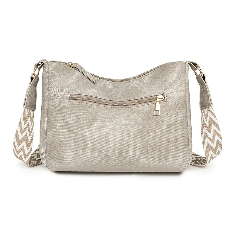 Yalu PU Crossbody Bag, Shoulder Bag Regular Women's Lake Blue/Brown/Khaki/Gray/Light Gray-11