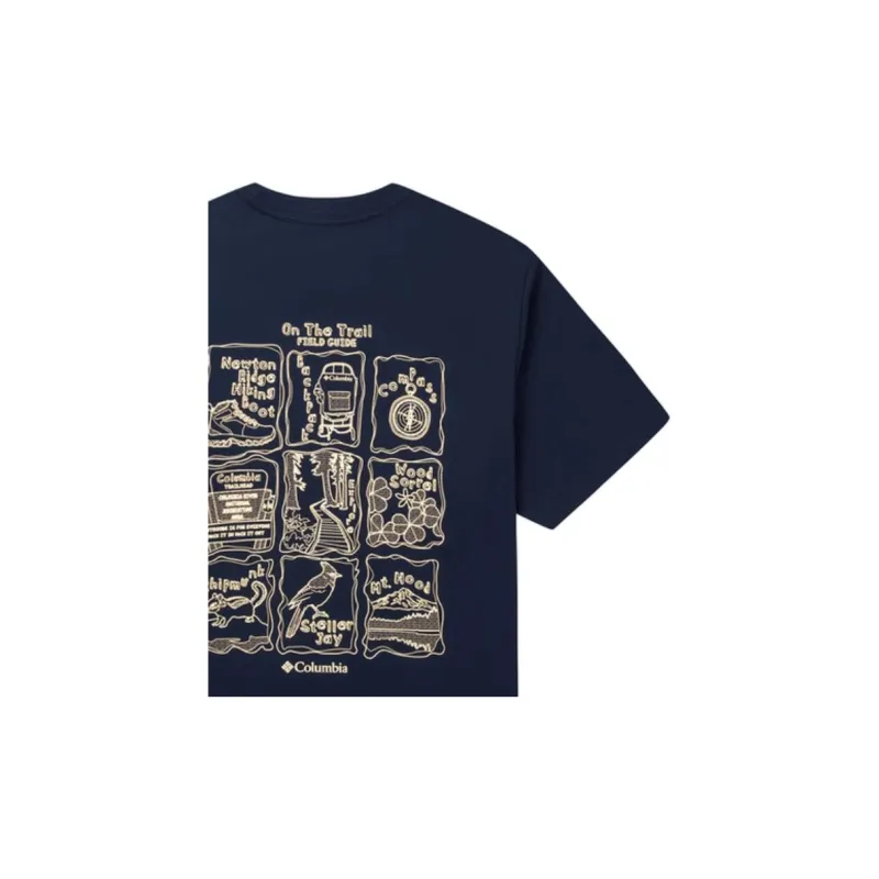 Columbia SS25 T Shirt Men's Navy Blue-4