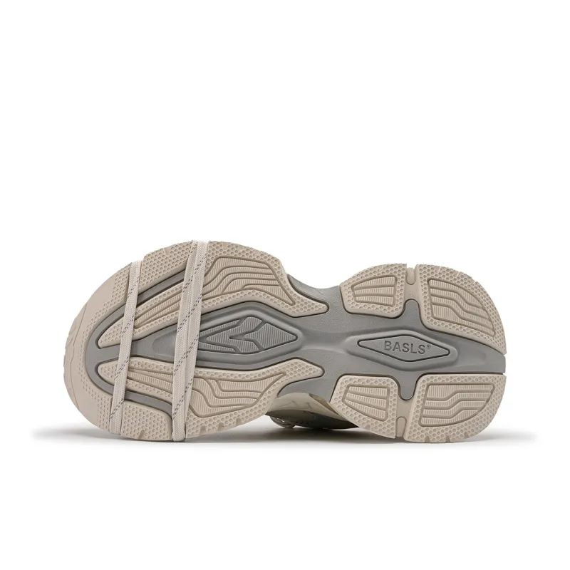 K WANG Height Increasing Wear Resistant Slip Resistant Low Top Chunky Sneakers Unisex-11