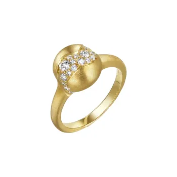 Marco Bicego 18k Gold Diamonds Rings Unisex Gold